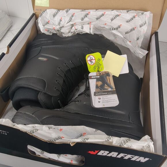 Baffin Workhorse Composite Toe Waterproof Cold Weather Men 10 Women 11.5 AAA - Picture 12 of 16